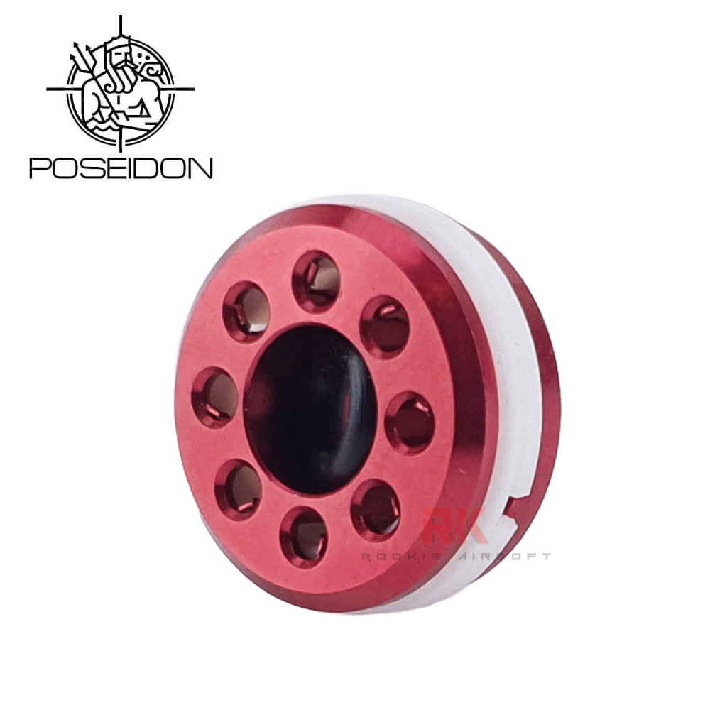 POSEIDON Ice Breaker Piston Head 14mm (Red) for WE Glock Series / Marui Hi-CAPA