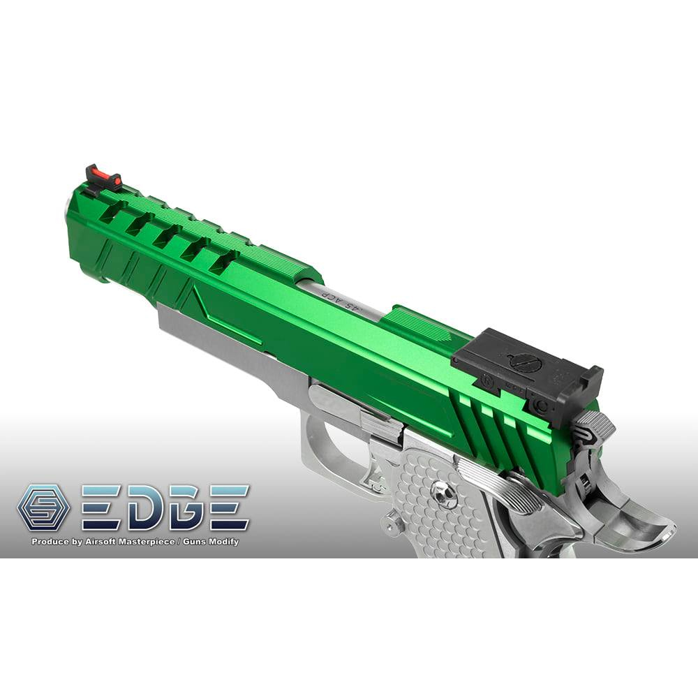 EDGE "DIVA" Aluminum Standard Slide for Hi-CAPA / 1911 (Green)