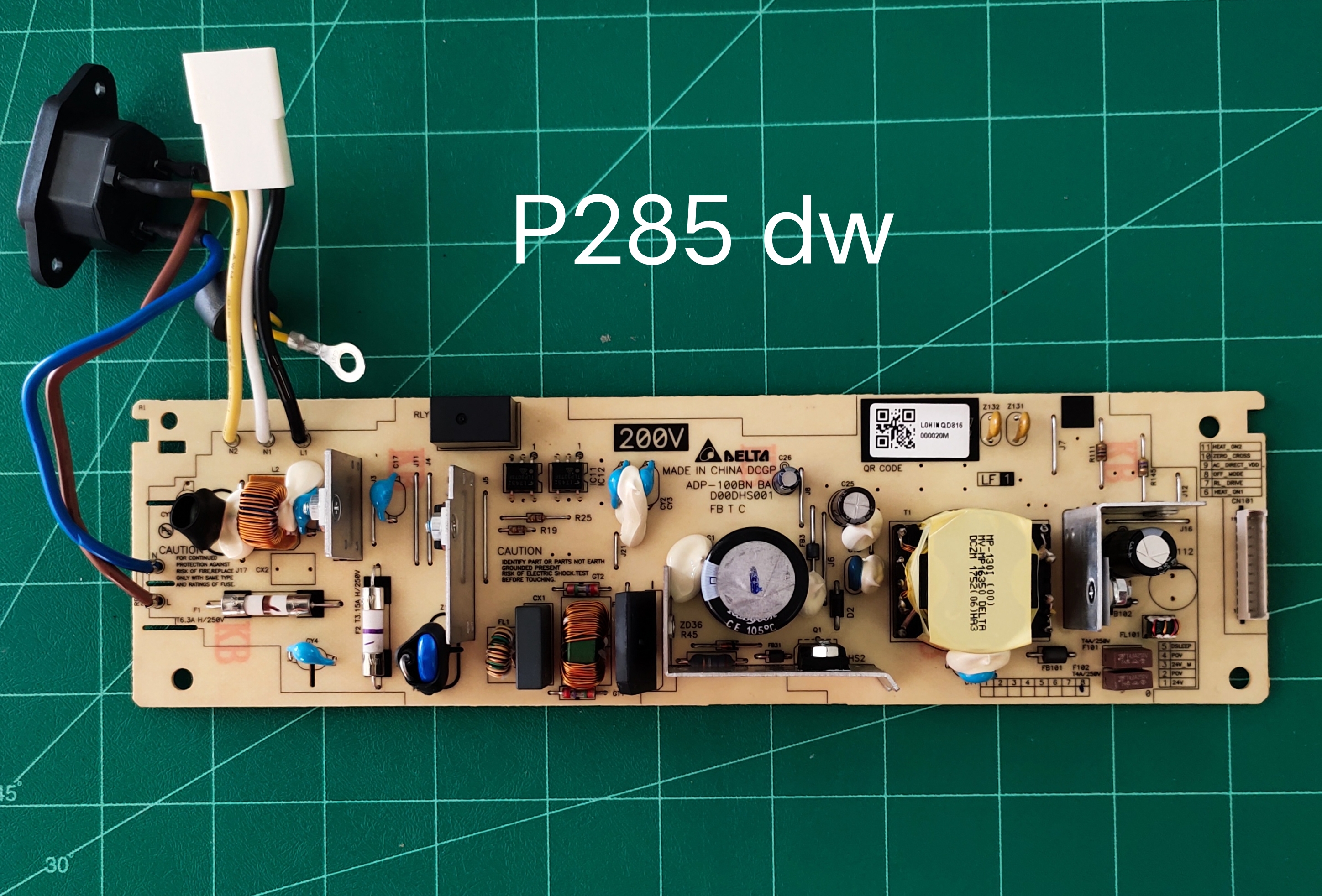 Power Supply FujiXerox P285dw ไฟ3สาย มือสอง