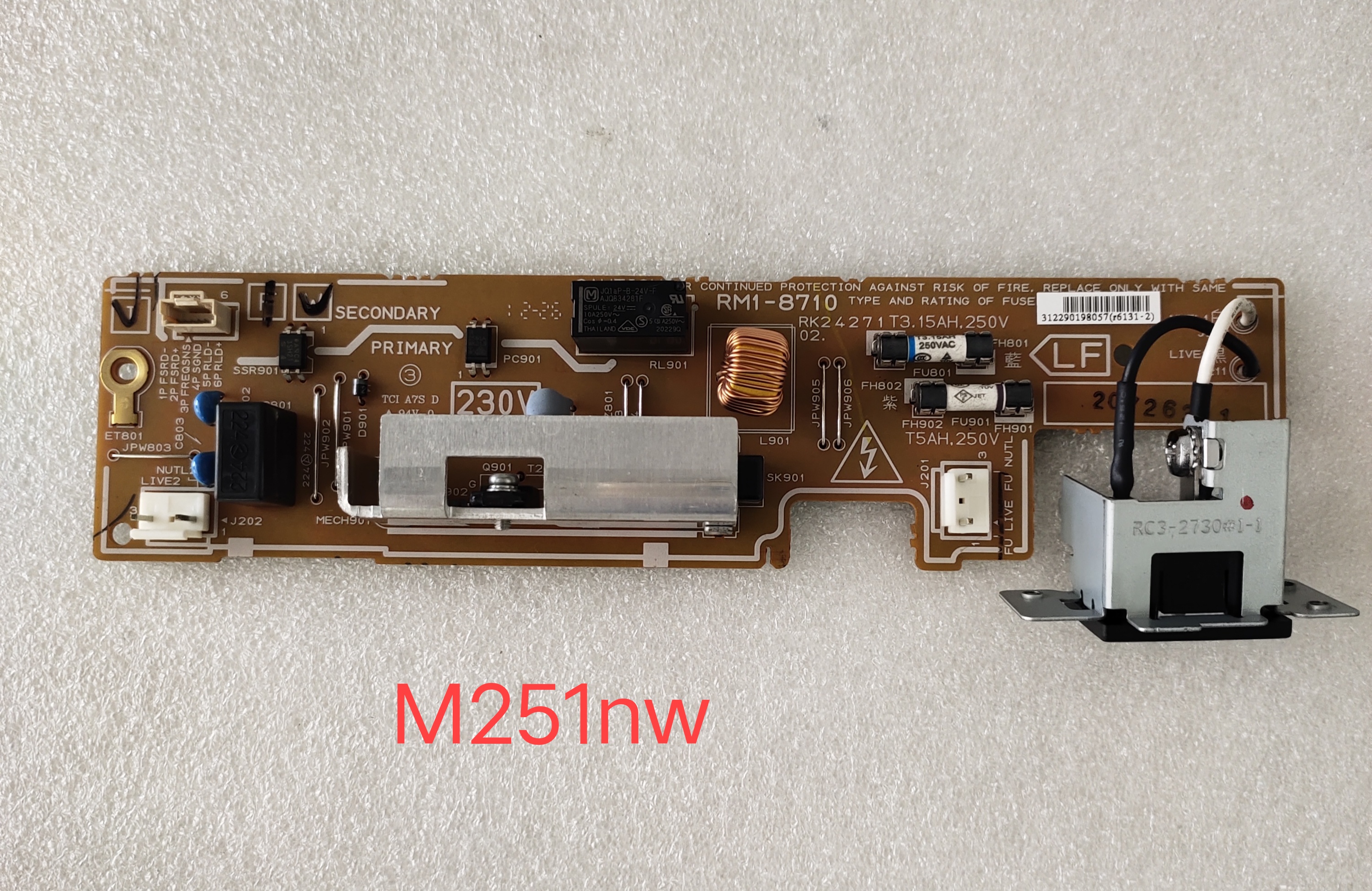 Power Fuser Board HP M251 M276 มือสอง