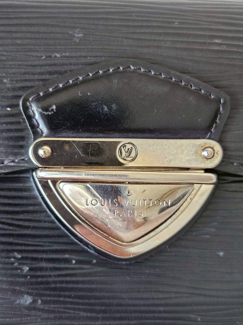 LV Eugenie Black Epi Wallet