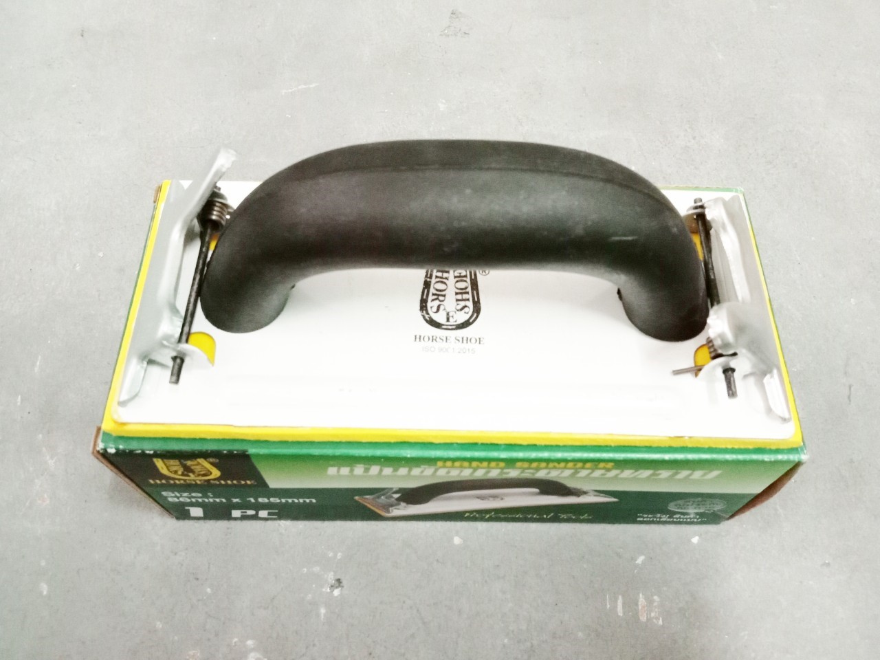 มือจับกระดาษทราย 86 x 185 มิล HORSE SHOE