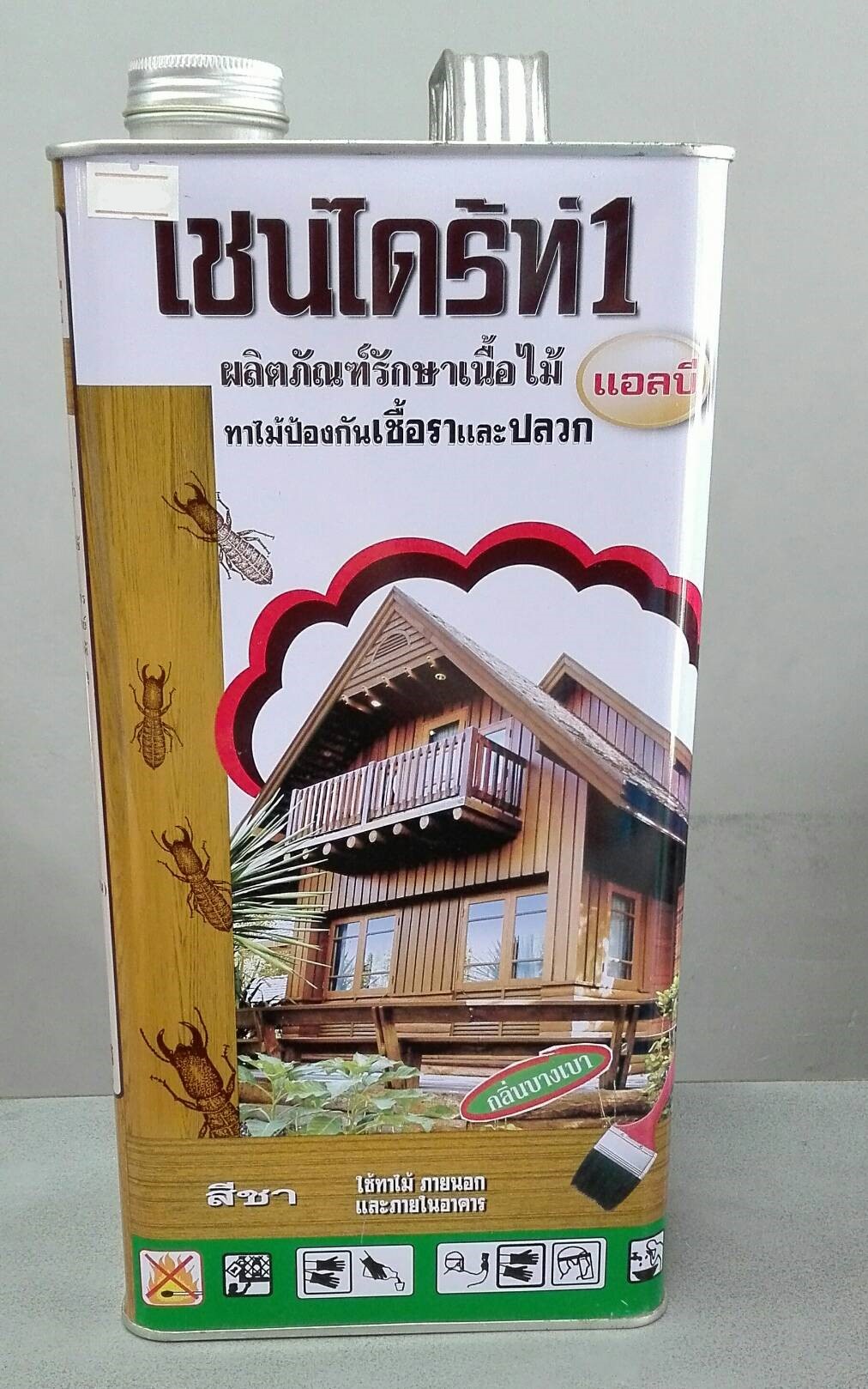 เชนไดร้ท์ ทาไม้ สีชา (น้ำตาลอ่อน)