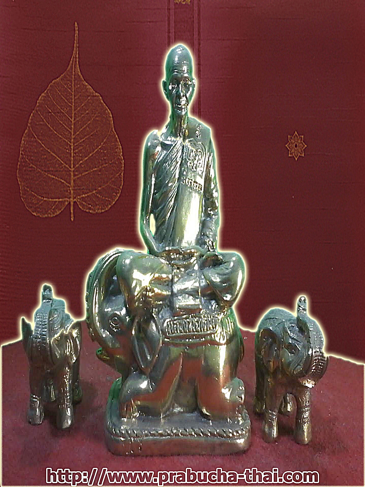 หลวงพ่อเดิม วัดหนองโพ จ.นครสวรรค์ เนื้อทองเหลือง