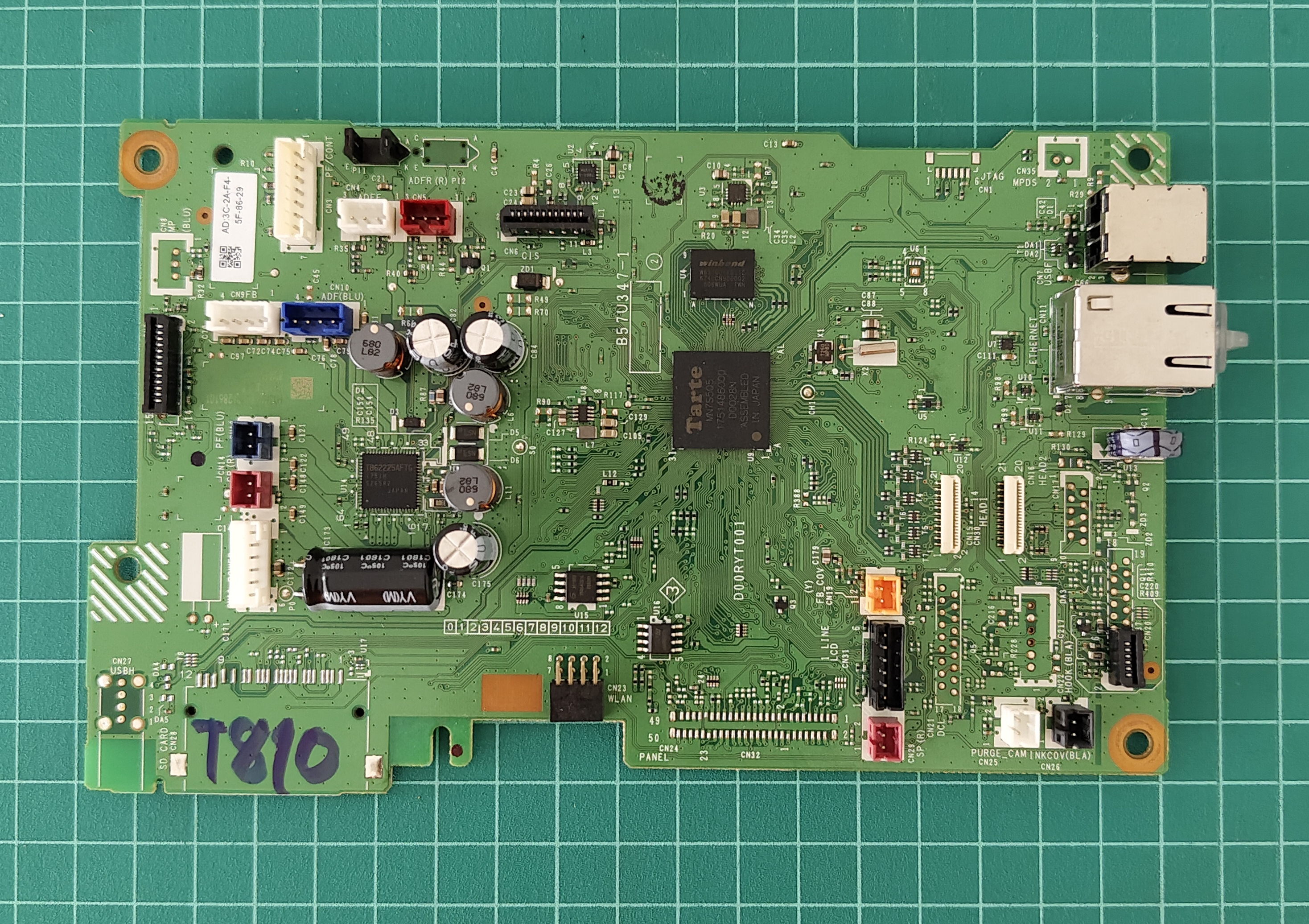 Mainboard Brother MFC-T810W มือสอง