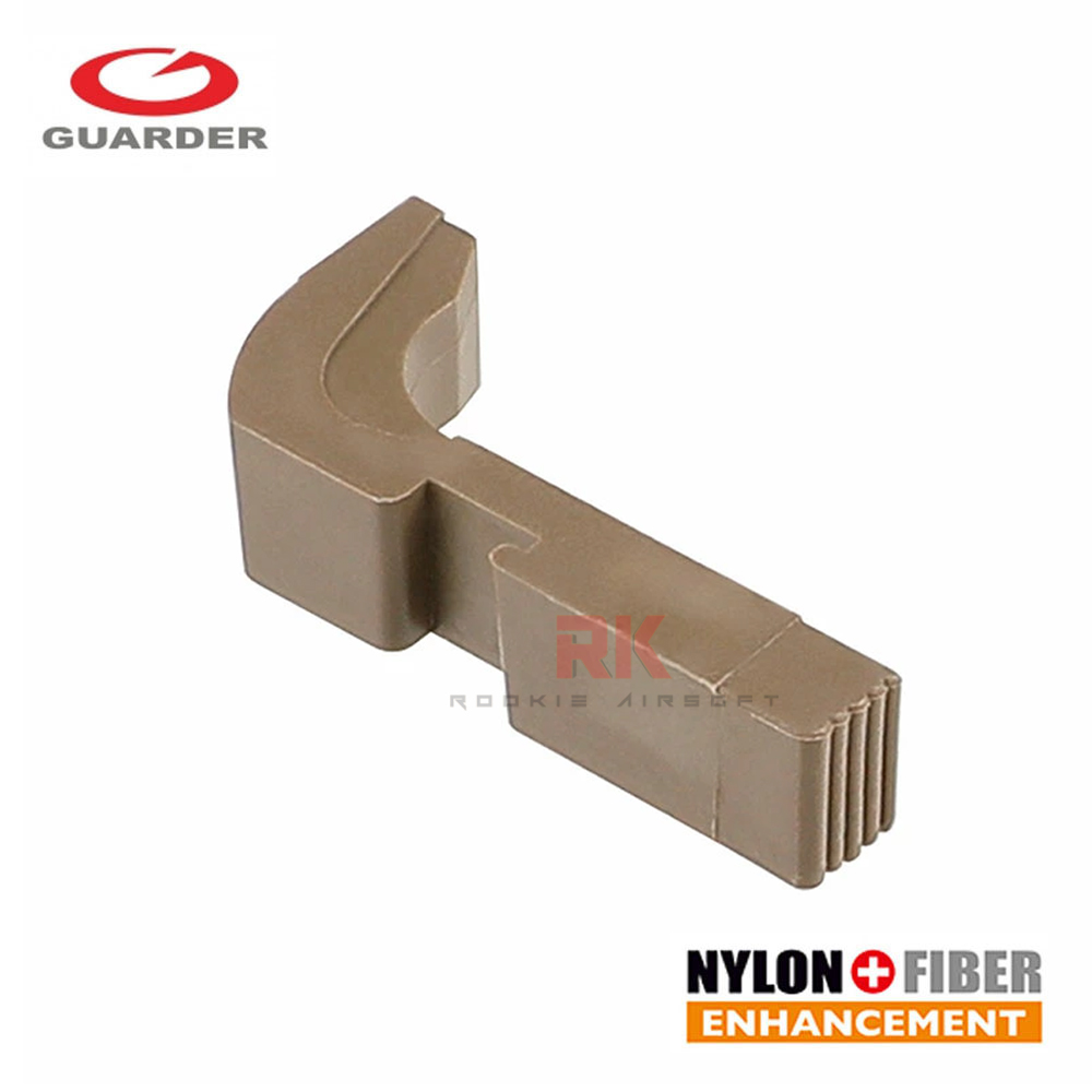Guarder Extended Magazine Catch for TM / KJ G-Series (FDE)