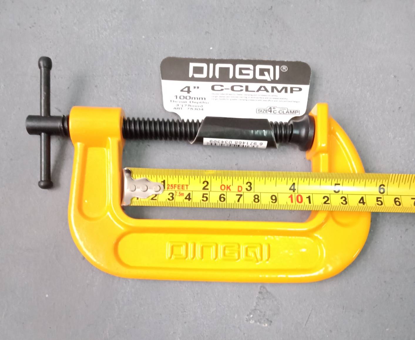 ปากกาตัวซี 4นิ้ว รุ่นหนา DINGQI