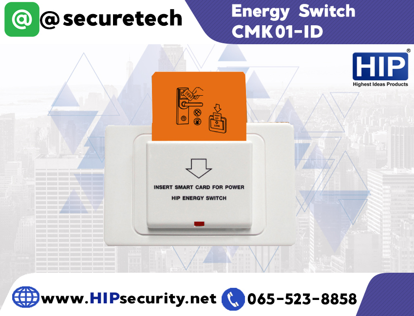 HIP Accessory Products for Hotel Lock Energy Switch รุ่น CMK01-ID