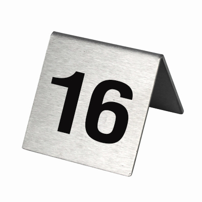 Number sign 1-20 1617-015