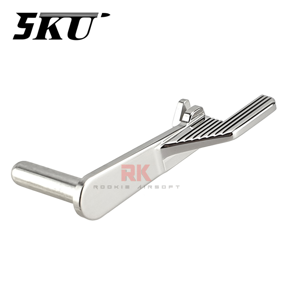 5KU Stainless Steel Extended Slide Stop Type 2 for Marui Hi-CAPA (GB-503)