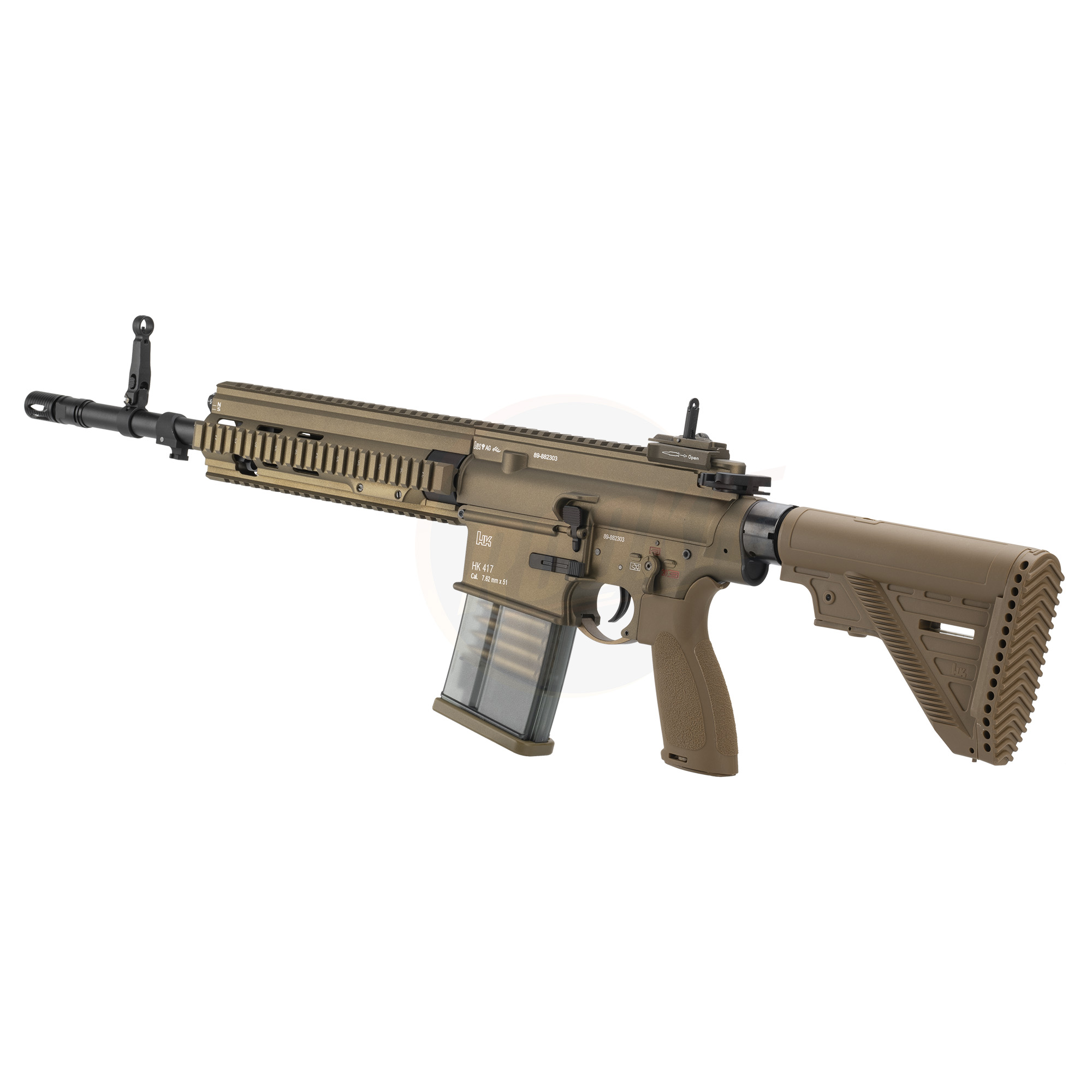 E&C 202 S2 HK417 A2 AEG - 10" Handguard / 16" Barrel