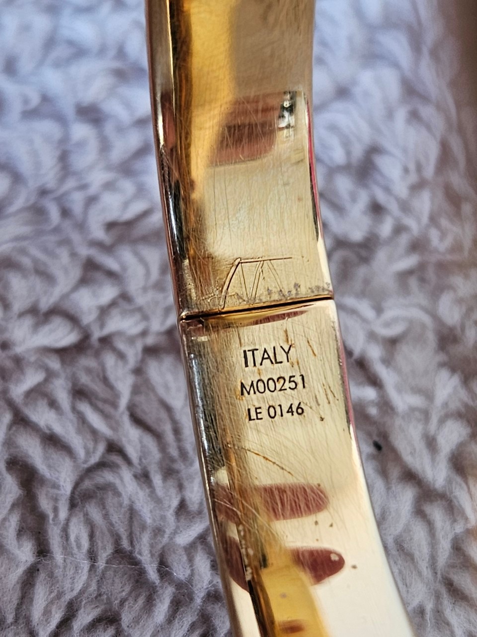 LV Nanogram Cuff M00251 size S