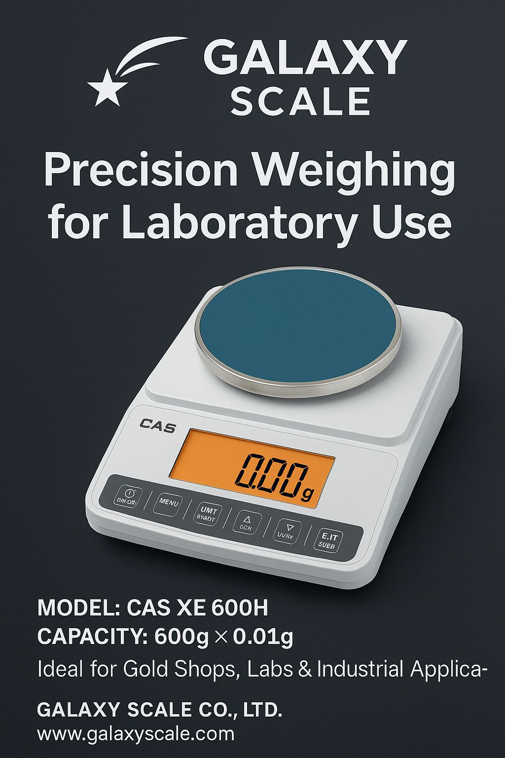 เครื่องชั่งละเอียด CAS XE600H