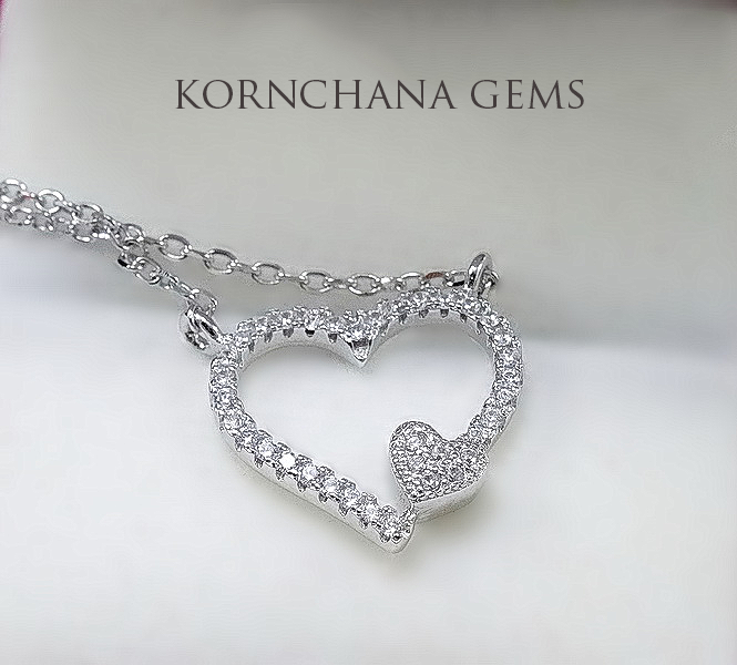 สร้อยคอเพชรCZ