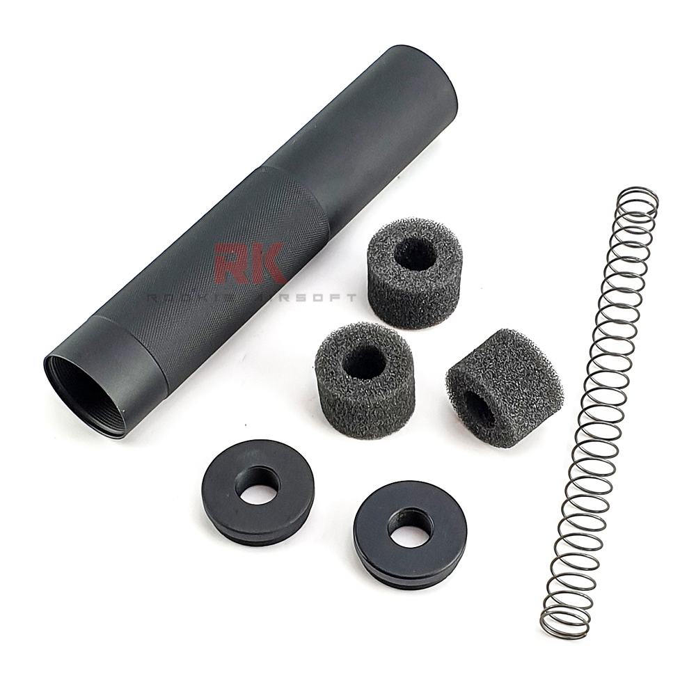 CYMA 7.5 inch (190mm x 35mm) Silencer 14mm CCW (HY-139)