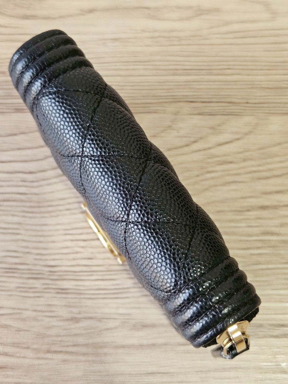 Chanel Boy Card Holder ดำทอง