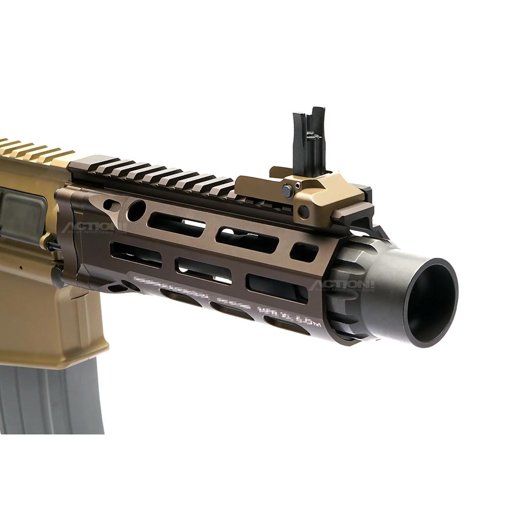 APE DD Style MFR XL M-LOK (6inch/10inch) Rail & Barrel Set for MWS/VFC/GHK/AEG - FDE