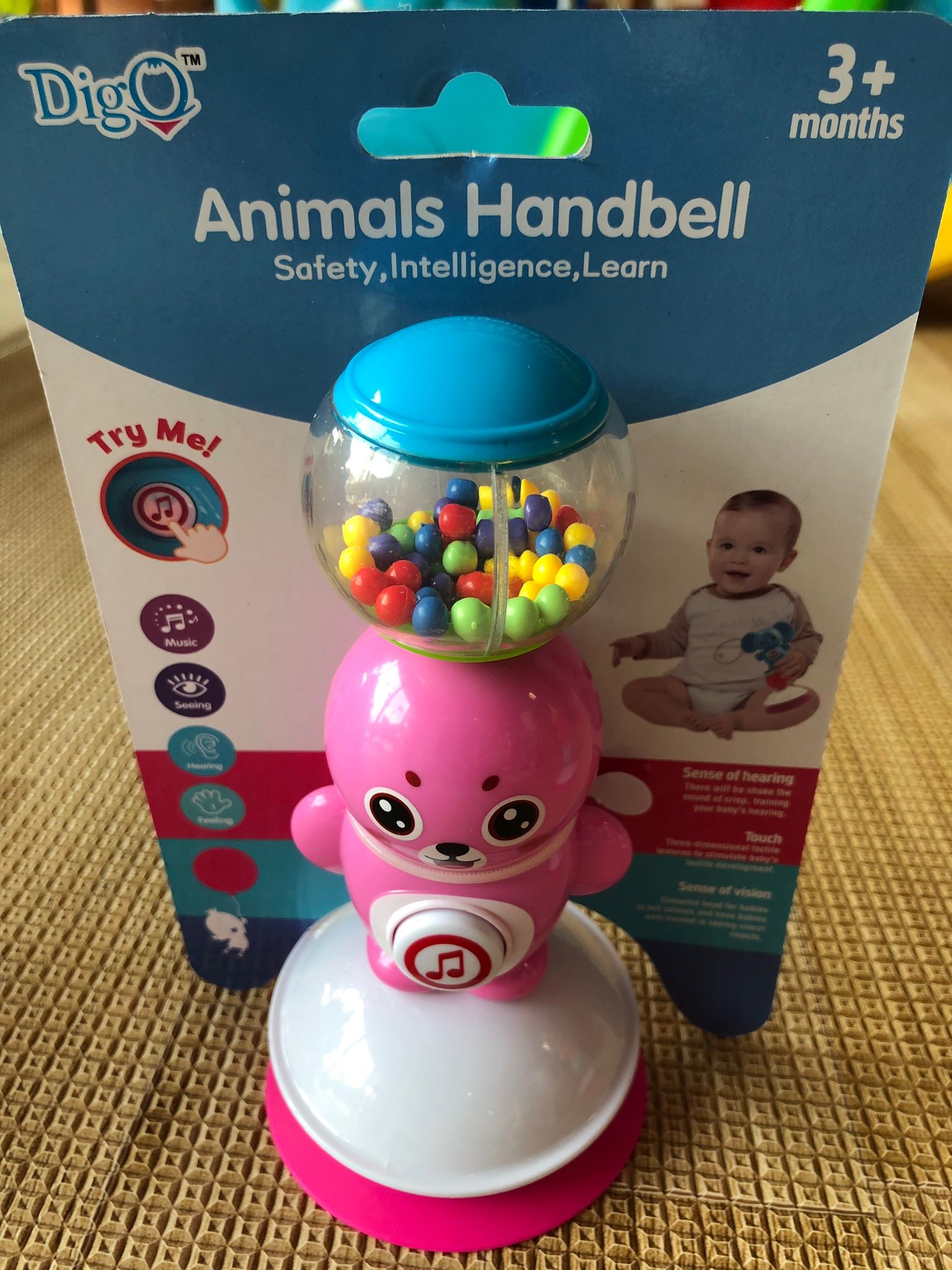 animal handbail WD3358 แมวน้ำ