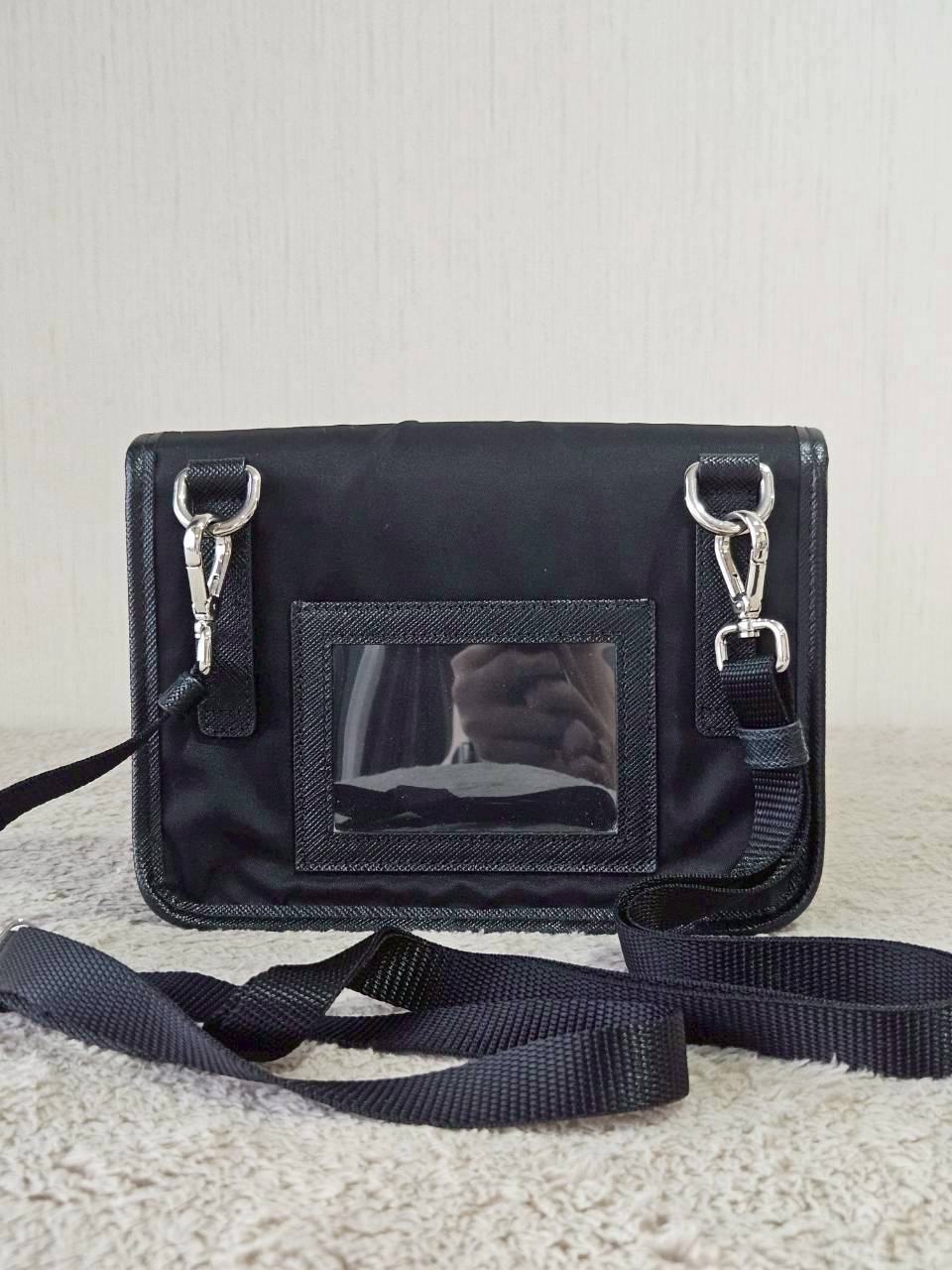 Prada Re-Nylon Smartphone Case Microchip