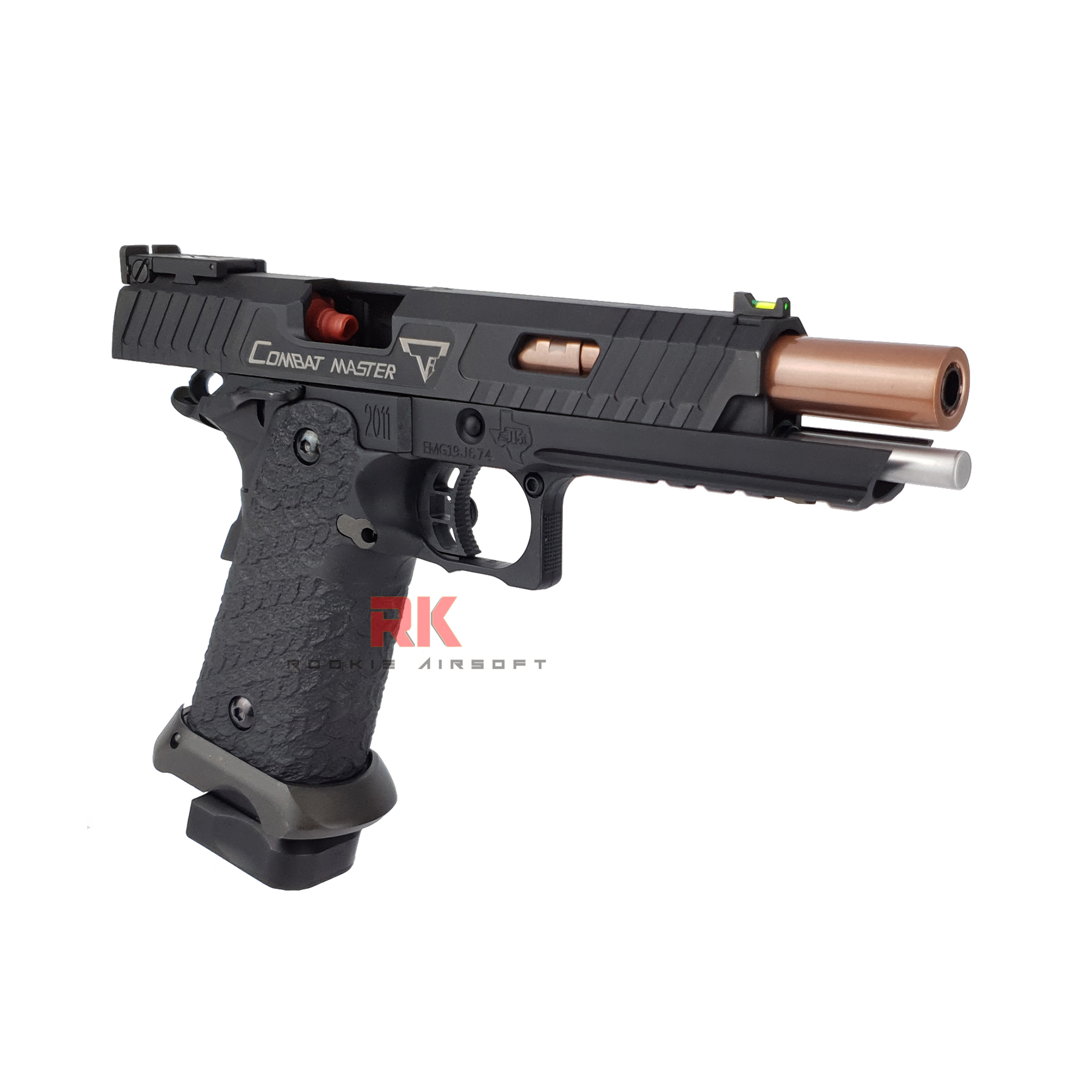 EMG John Wick 3 TTI STI 2011 Combat Master GBB (Steel Version)