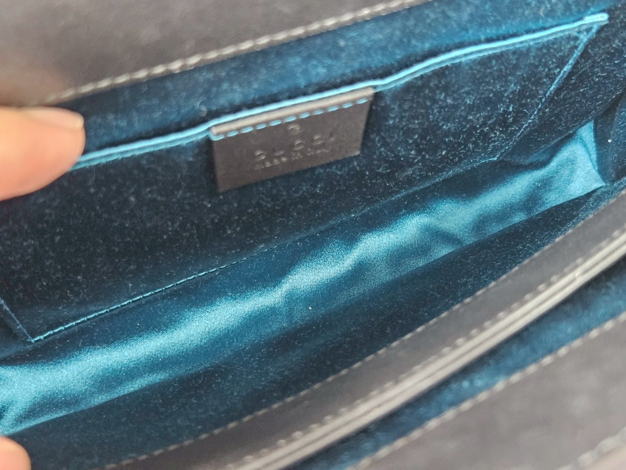 Gucci 503877 Ophidia Red Suede Chain Shoulder Bag