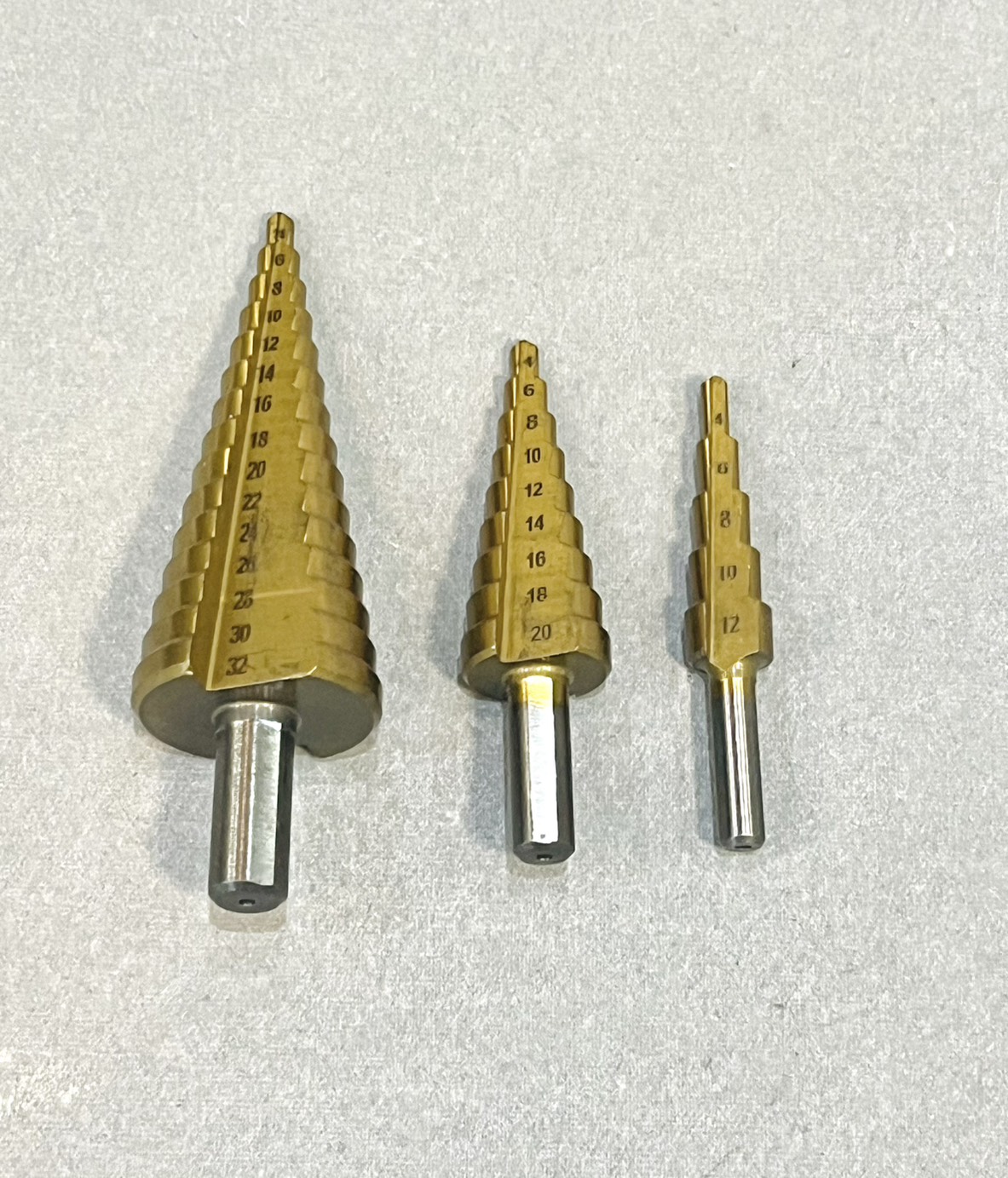 ดอกสว่านสเต็ป(ดอกขยายรู) 3ตัวชุด