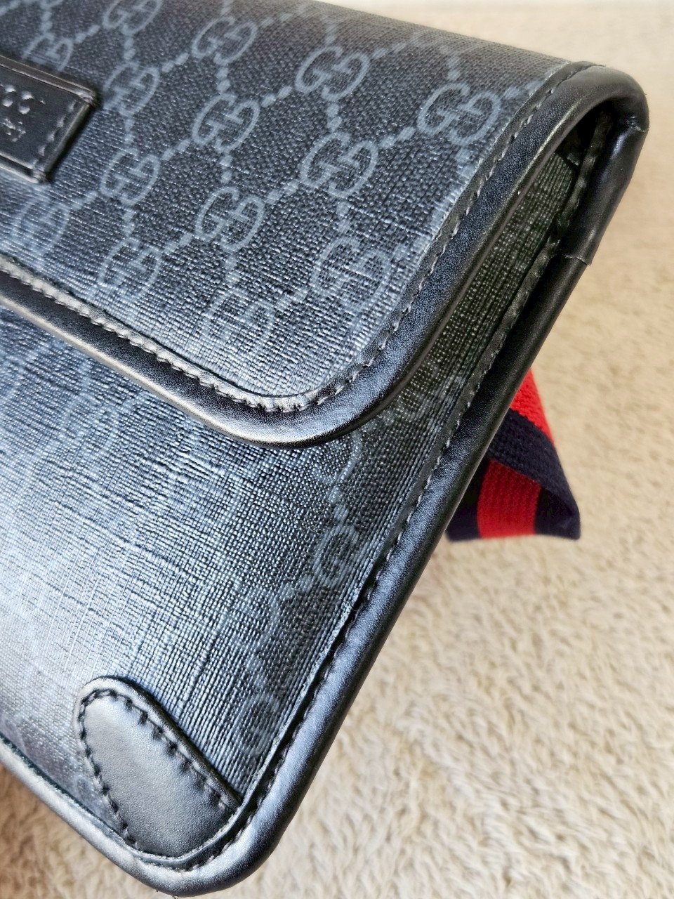 Gucci GG Black Small Beltbag