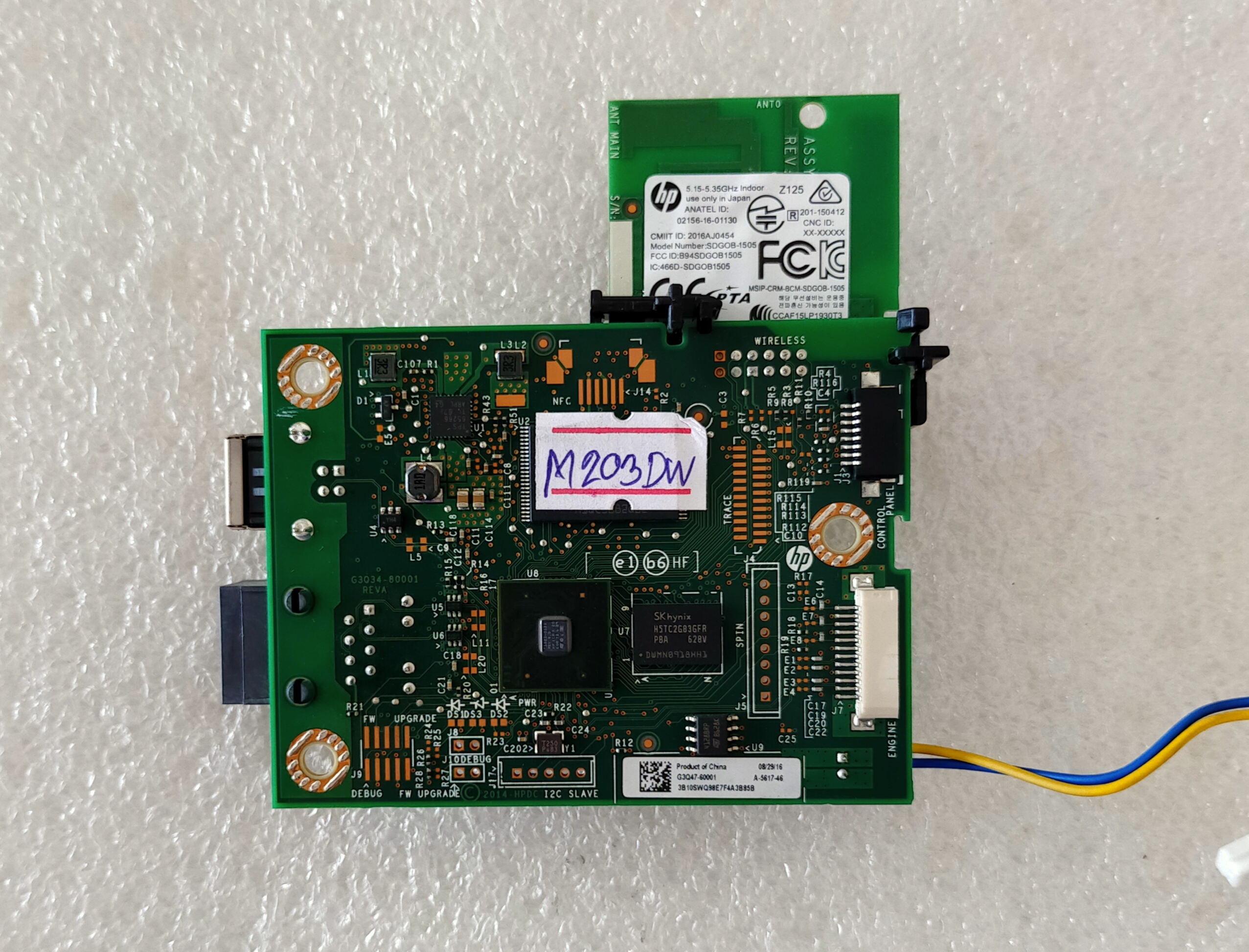 Formatter Board HP Pro M203DW มือสองสภาพดี