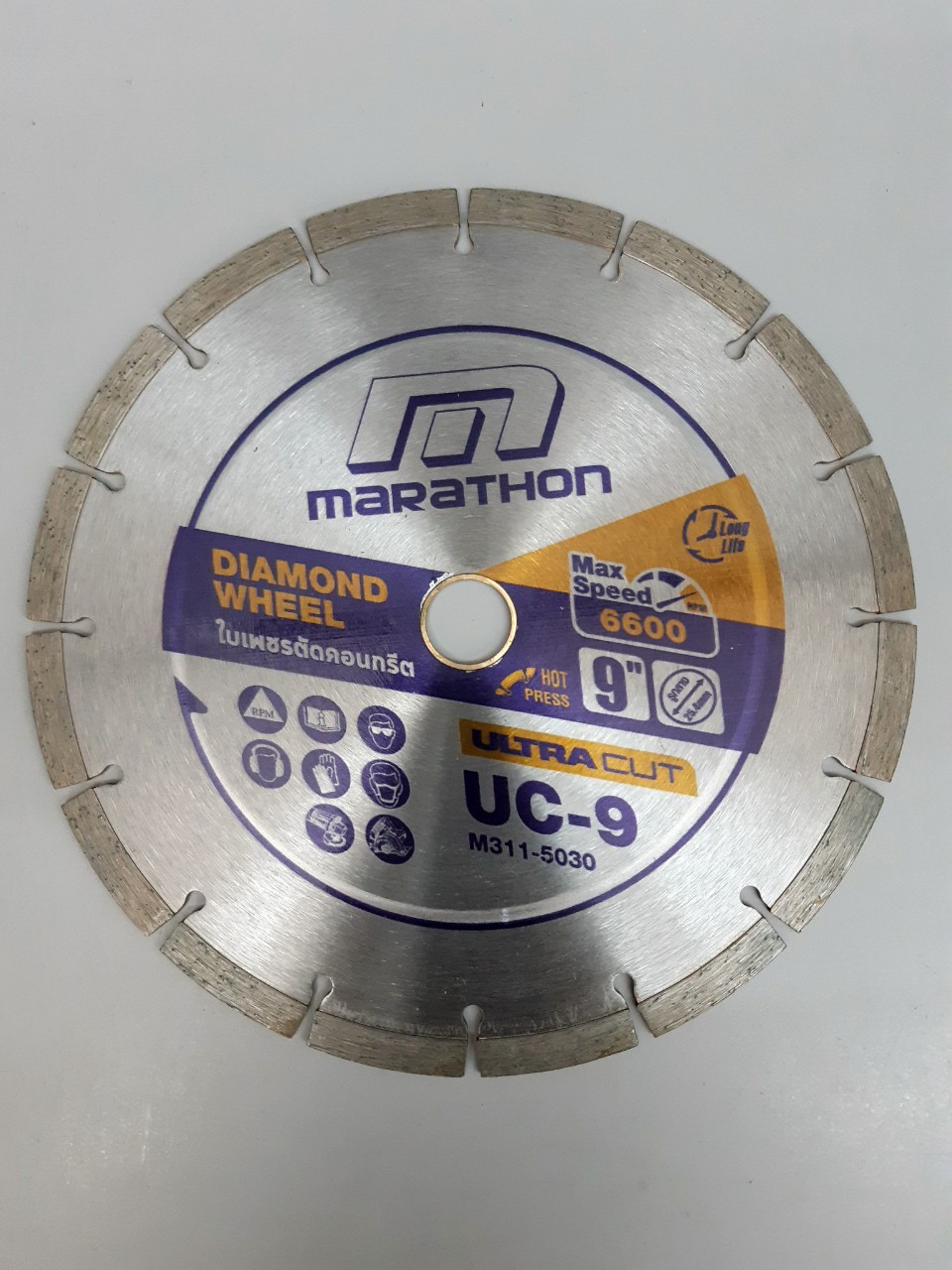 ใบตัดปูน 9" มาราธอน UC-9