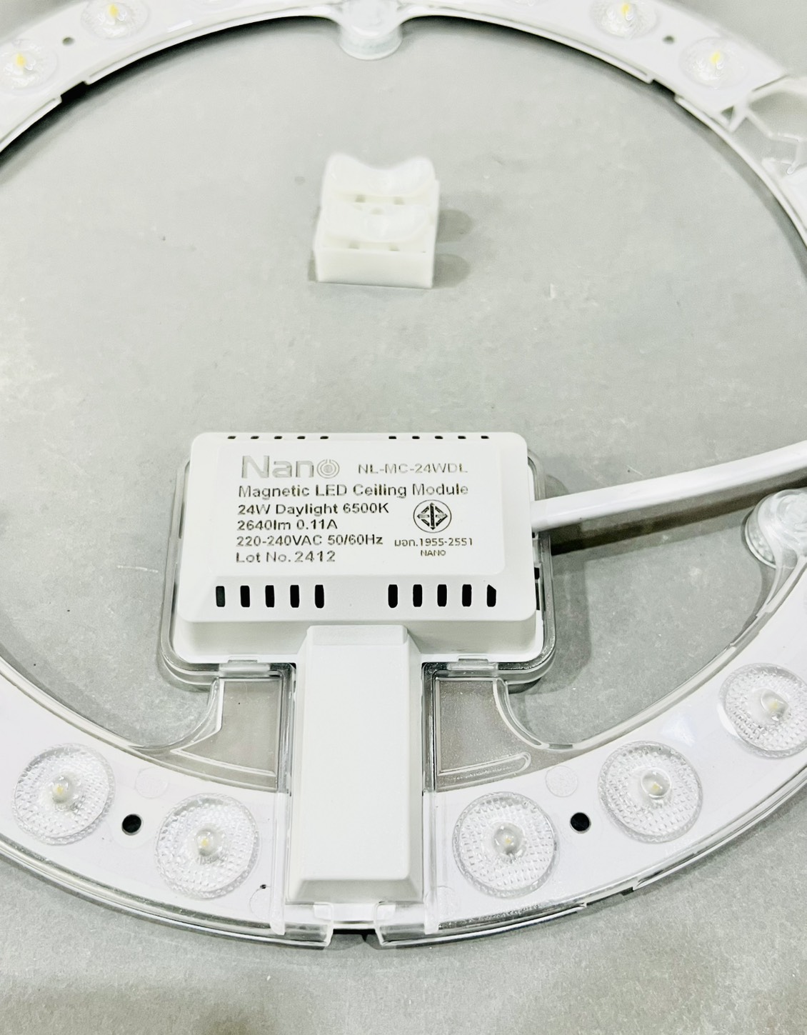 แผ่นชิพ LED 24W Nano แสงขาว