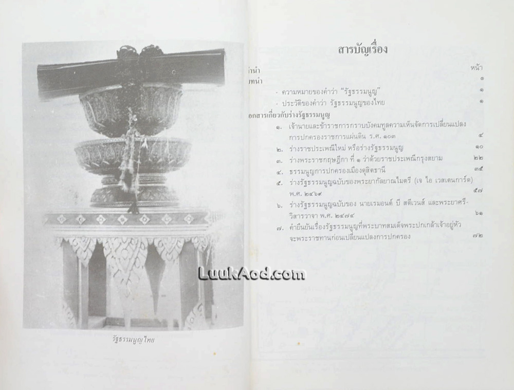 พัฒนาการรัฐธรรมนูญไทย