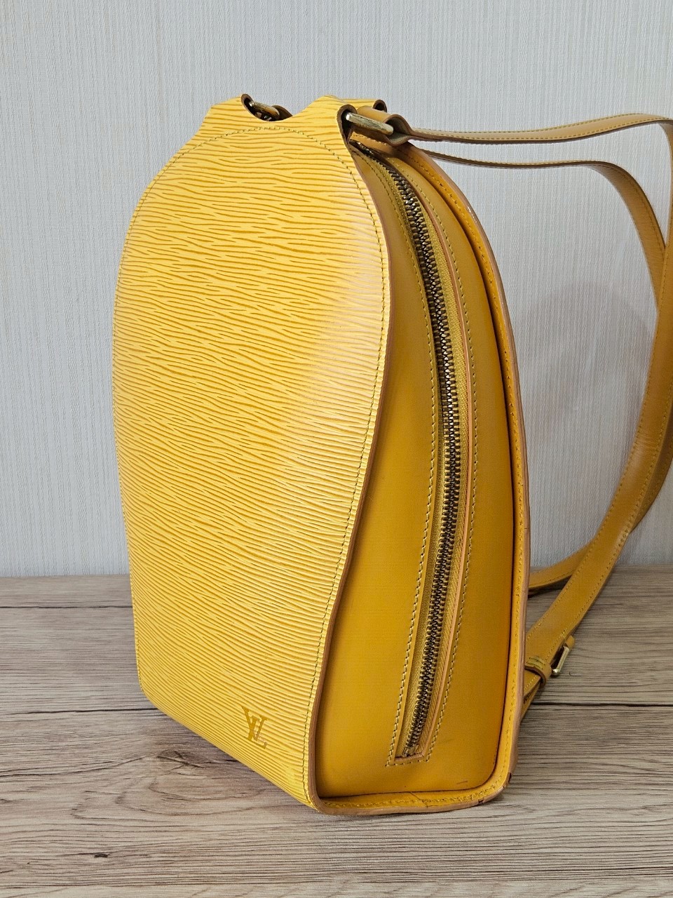 LV Yellow Epi Mabillon Backpack