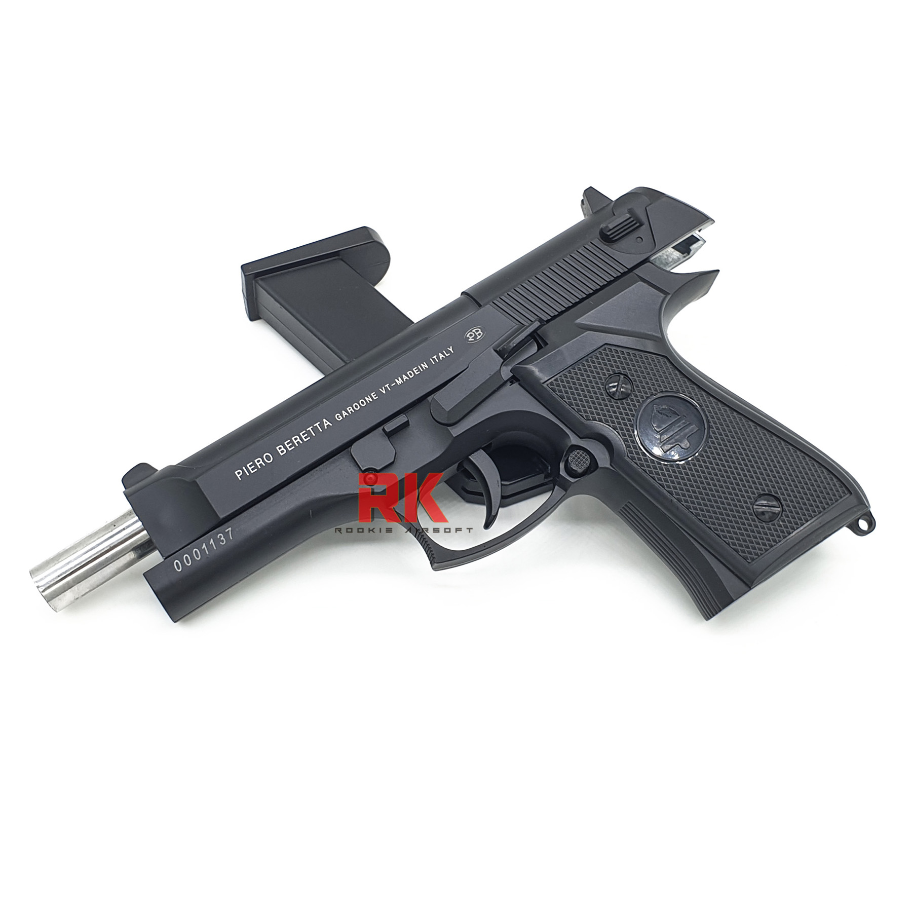 ปืนอัดลมสปริง Double Bell 602 ทรง M92 Beretta