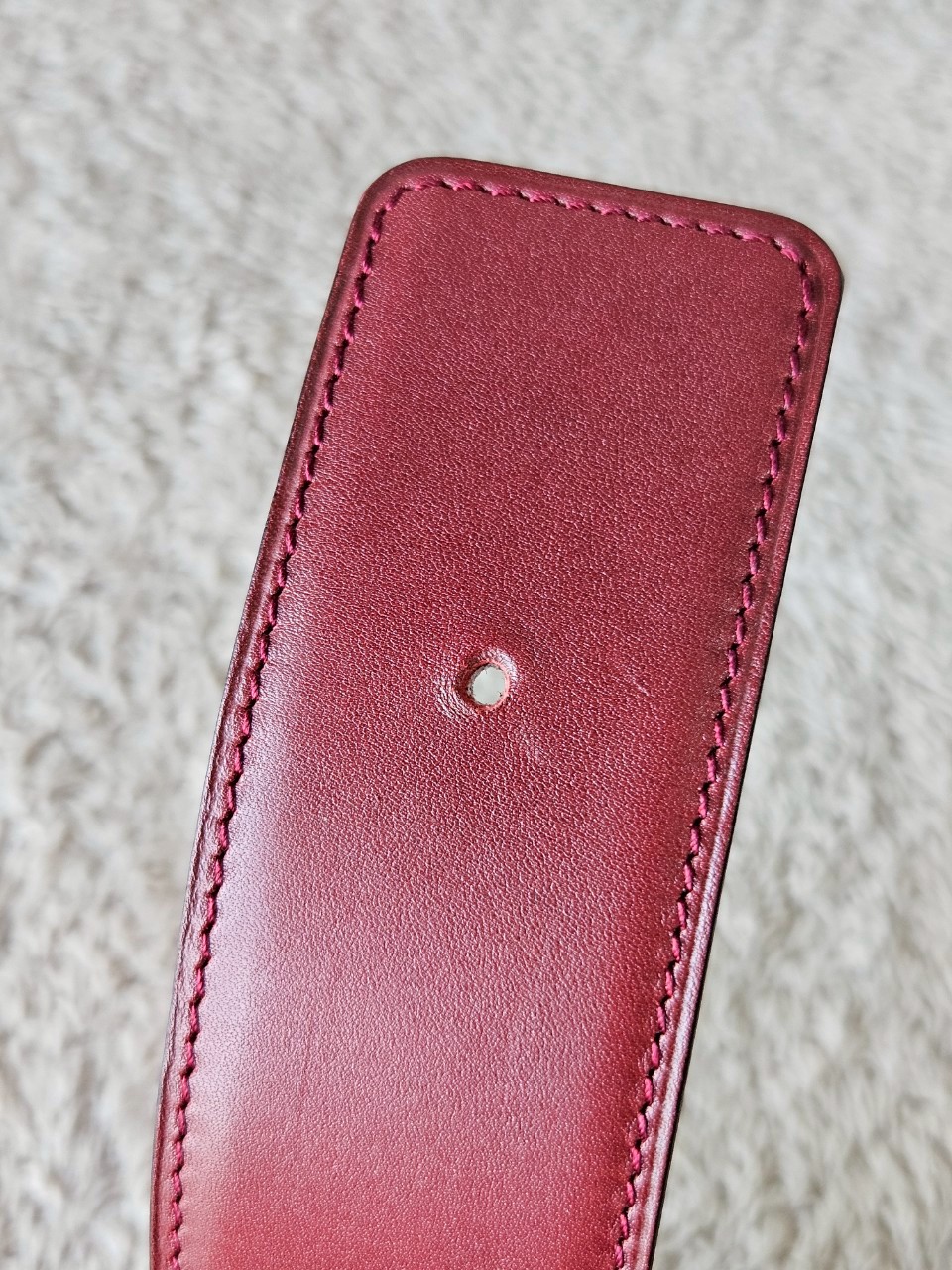 Hermes belt 42mm size85 เอว33-35