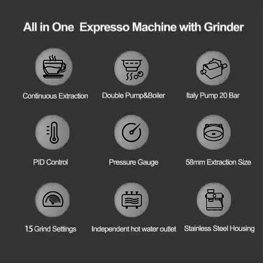 APRESSO AIO Espresso machine 1 group