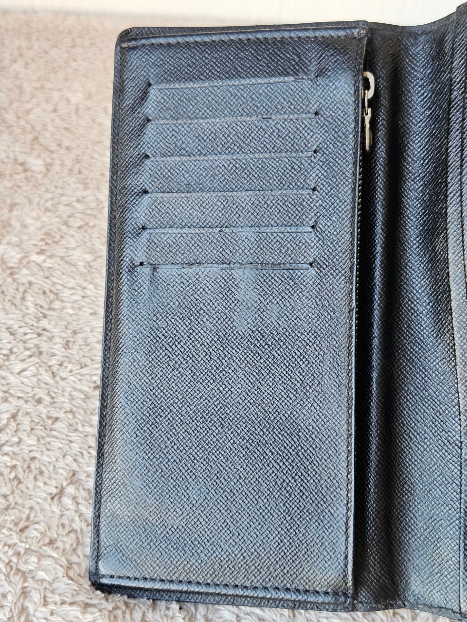 LV N62665 Brazza Damier Graphite Wallet