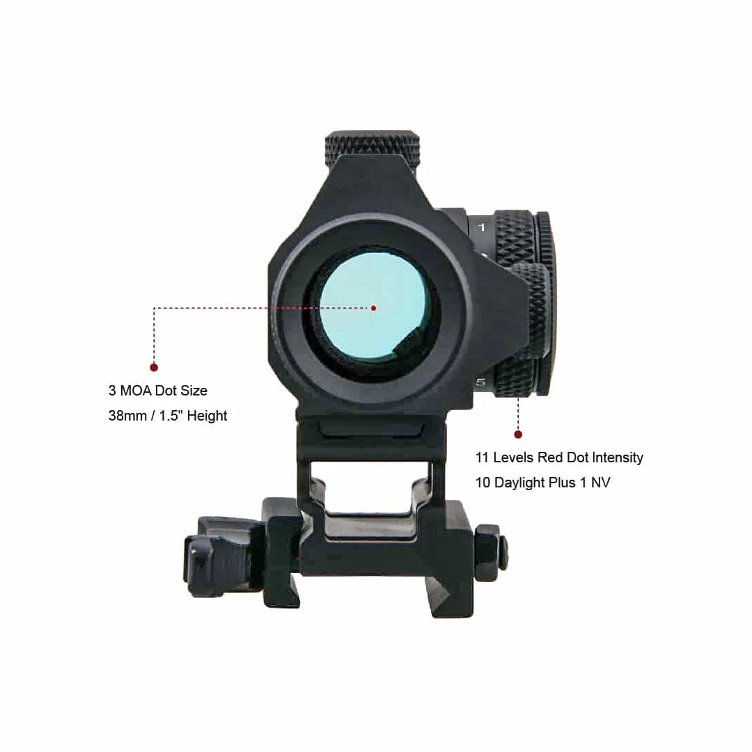 Vector Optics Maverick 1x22 GenII Red Dot Sight (SCRD-12II)