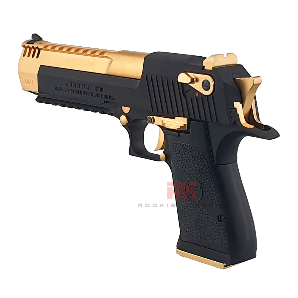 Cybergun / WE Desert Eagle L6 .50AE GBB (Black/Gold)