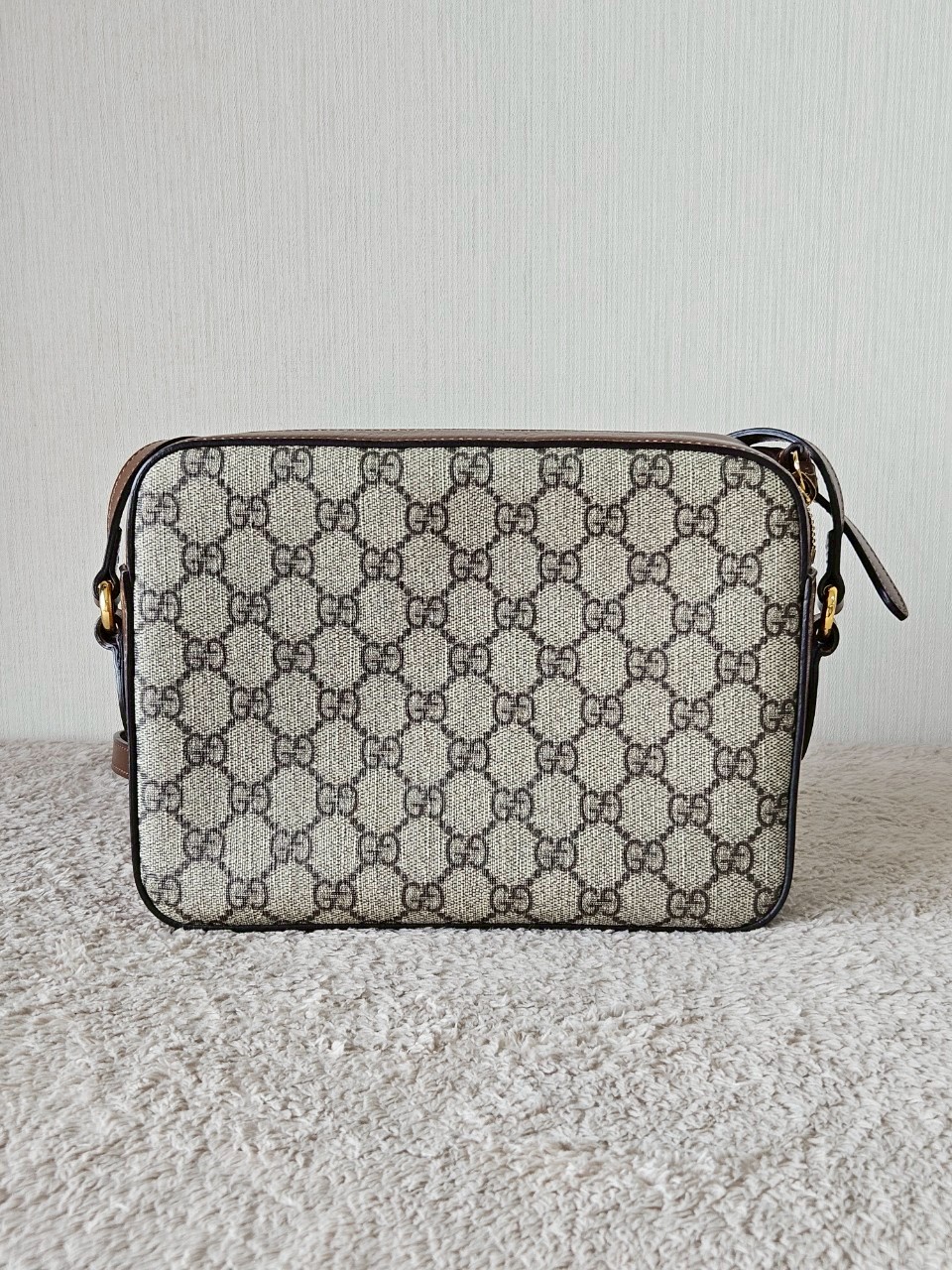 Gucci Horsebit Small Camera Brown