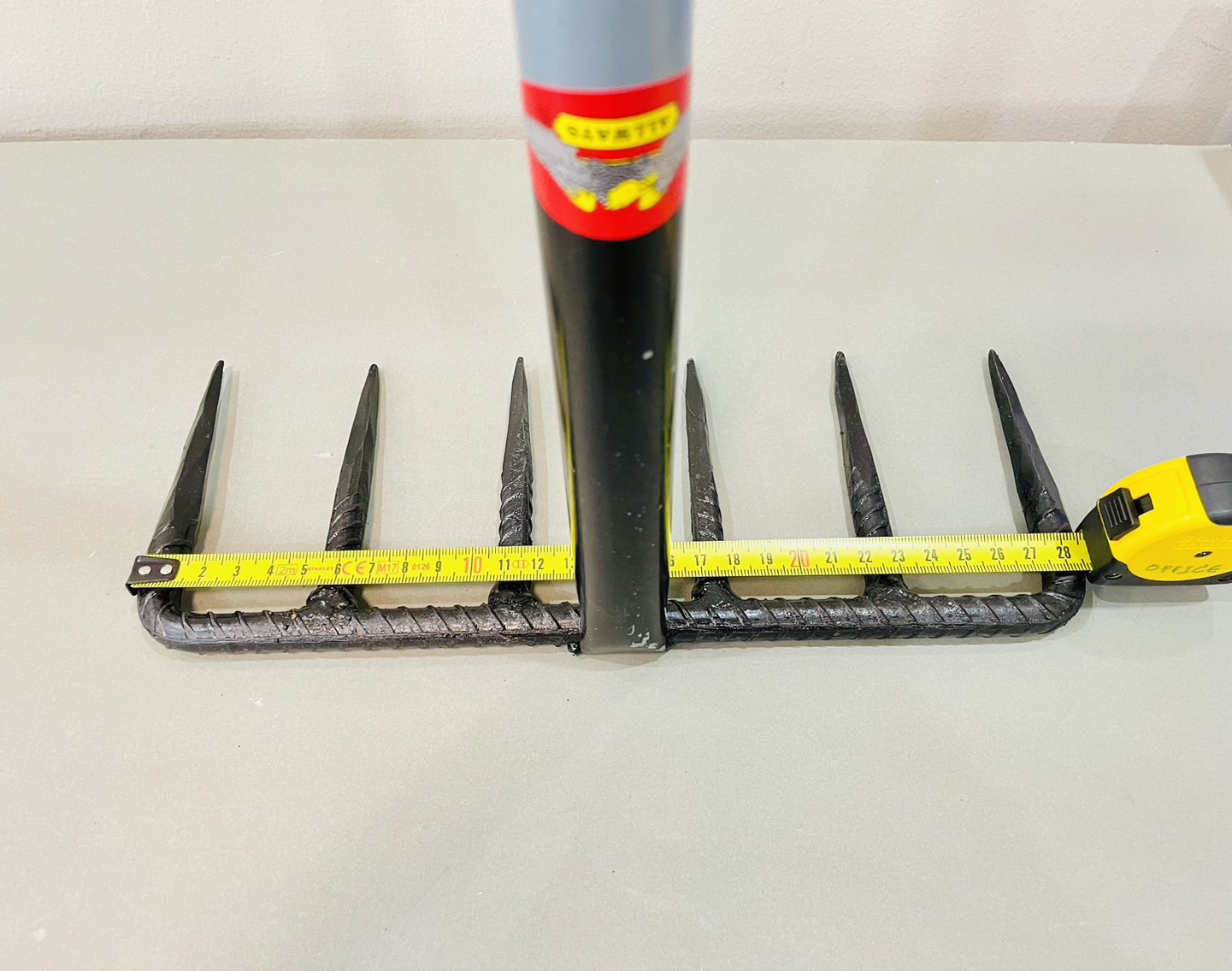 คราดเหล็ก 6ฟัน พร้อมด้าม นกอินทรี