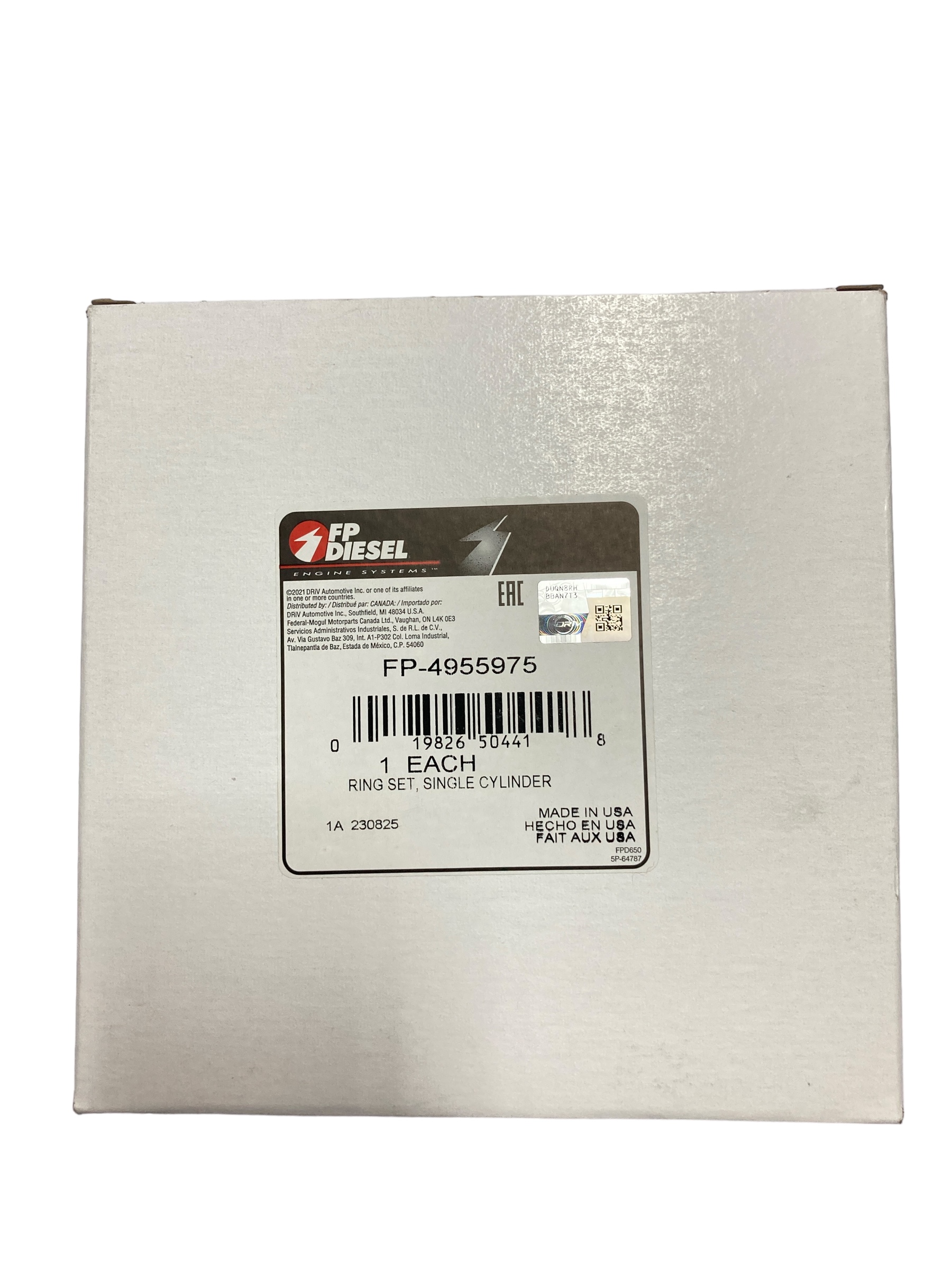 4955975FP แหวนลูกสูบK ยี่ห้อ FP