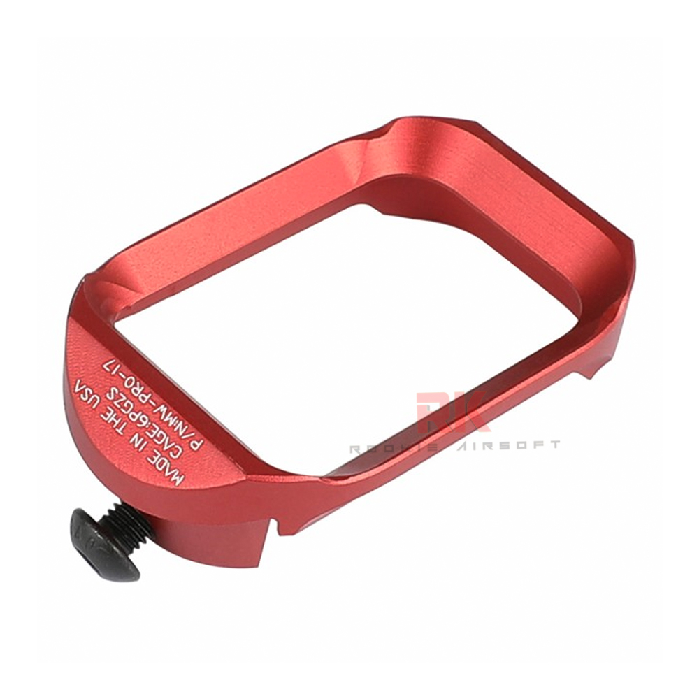 5KU ZEV Universal PRO Compact Magwell for Marui G17 (Red)