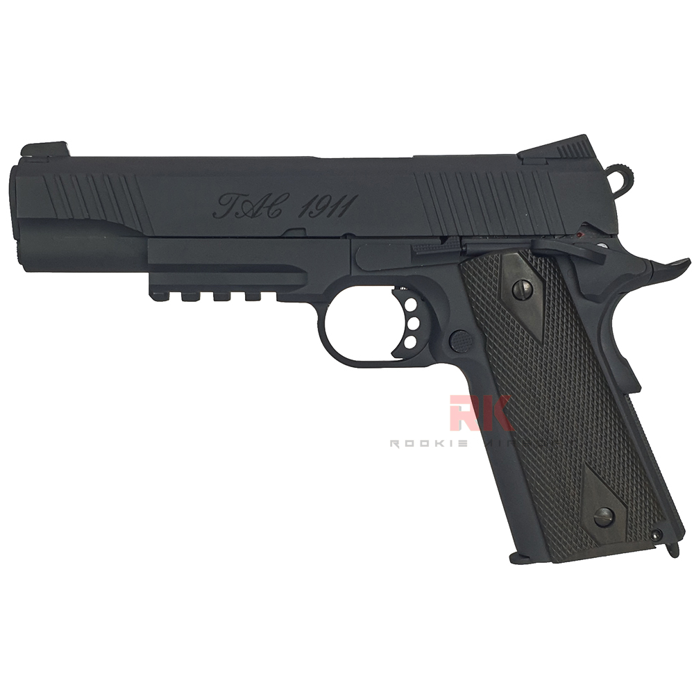 KWC M1911 Tactical Co2 GBB - Black
