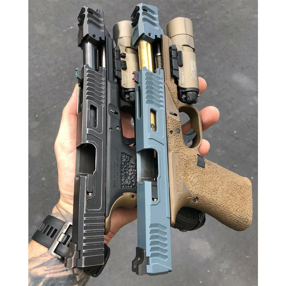 SAT LOKI Tactical Slide Kit for Marui G17 Gen3 (Black)