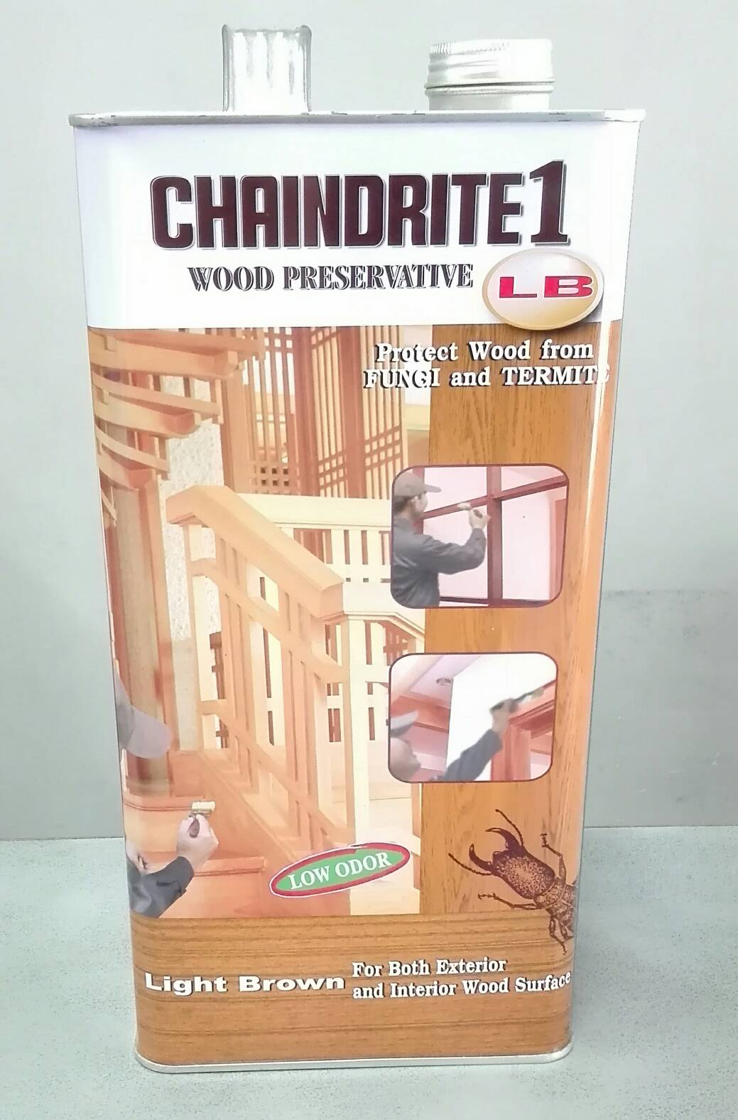 เชนไดร้ท์ ทาไม้ สีชา (น้ำตาลอ่อน)