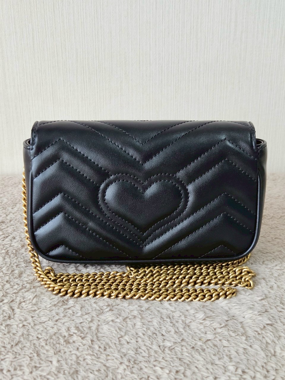 Gucci Marmont Super Mini สีดำ