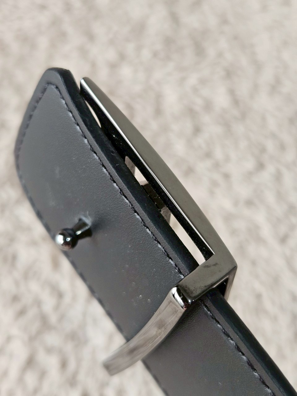 LV Initiales 40mm Damier Graphite Reversible Belt
