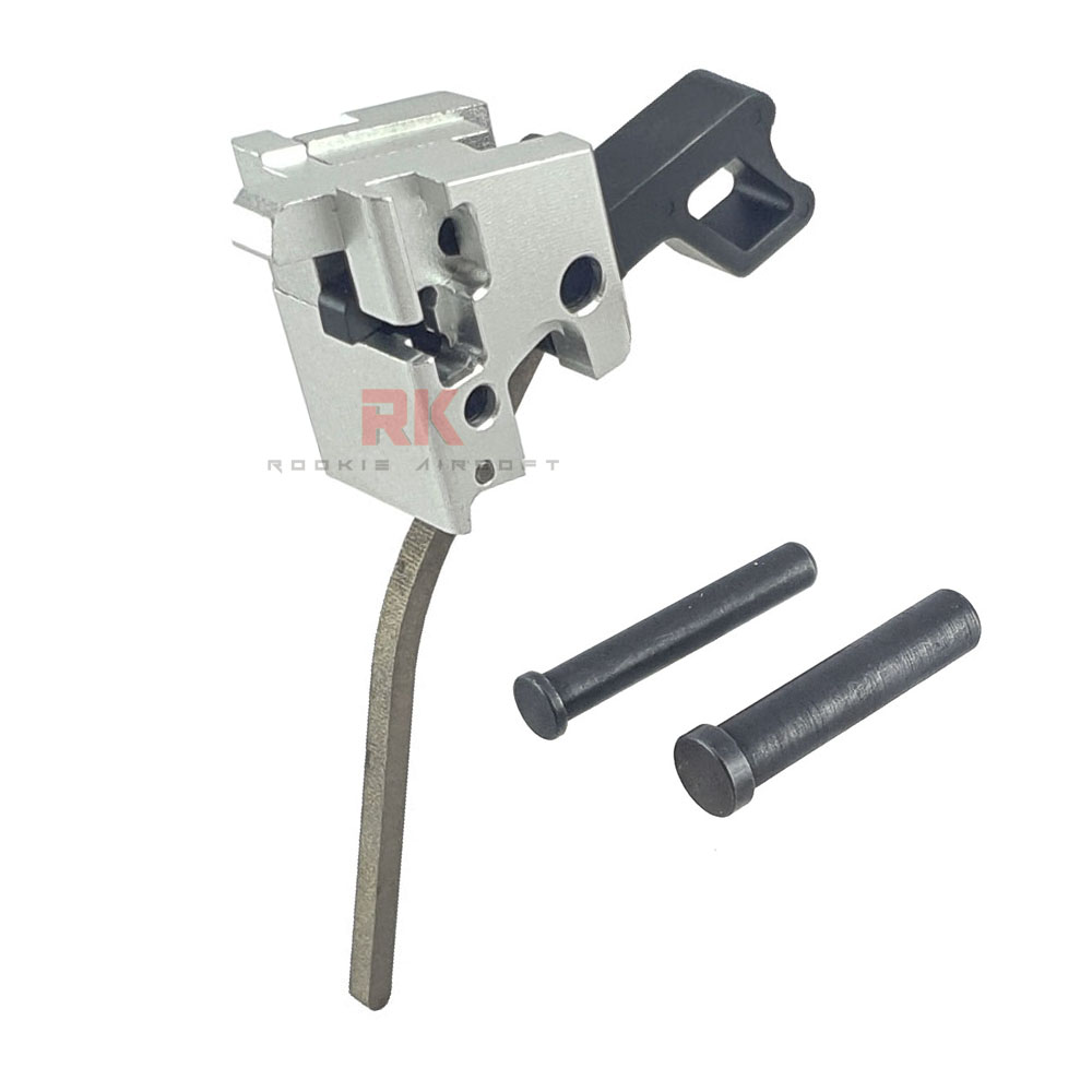 KF Airsoft Aluminum 3.9 inch Advance Frame with Hammer Set for Marui Hi-Capa - SV (Silver)