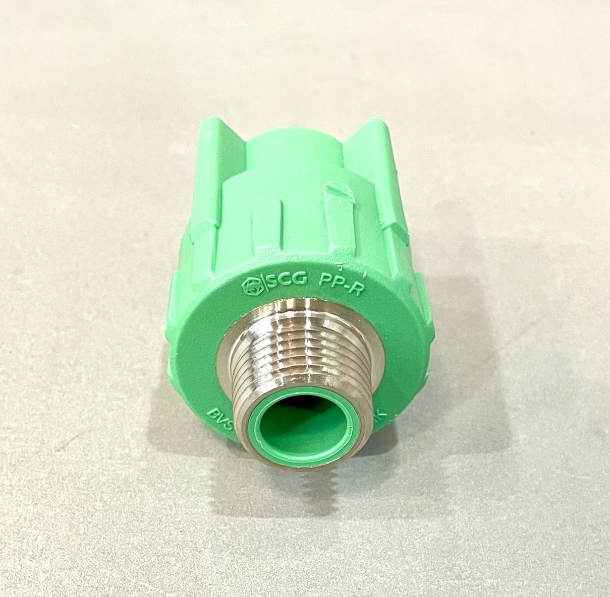 ข้อต่อตรงเกลียวนอก PPR 20x1/2"