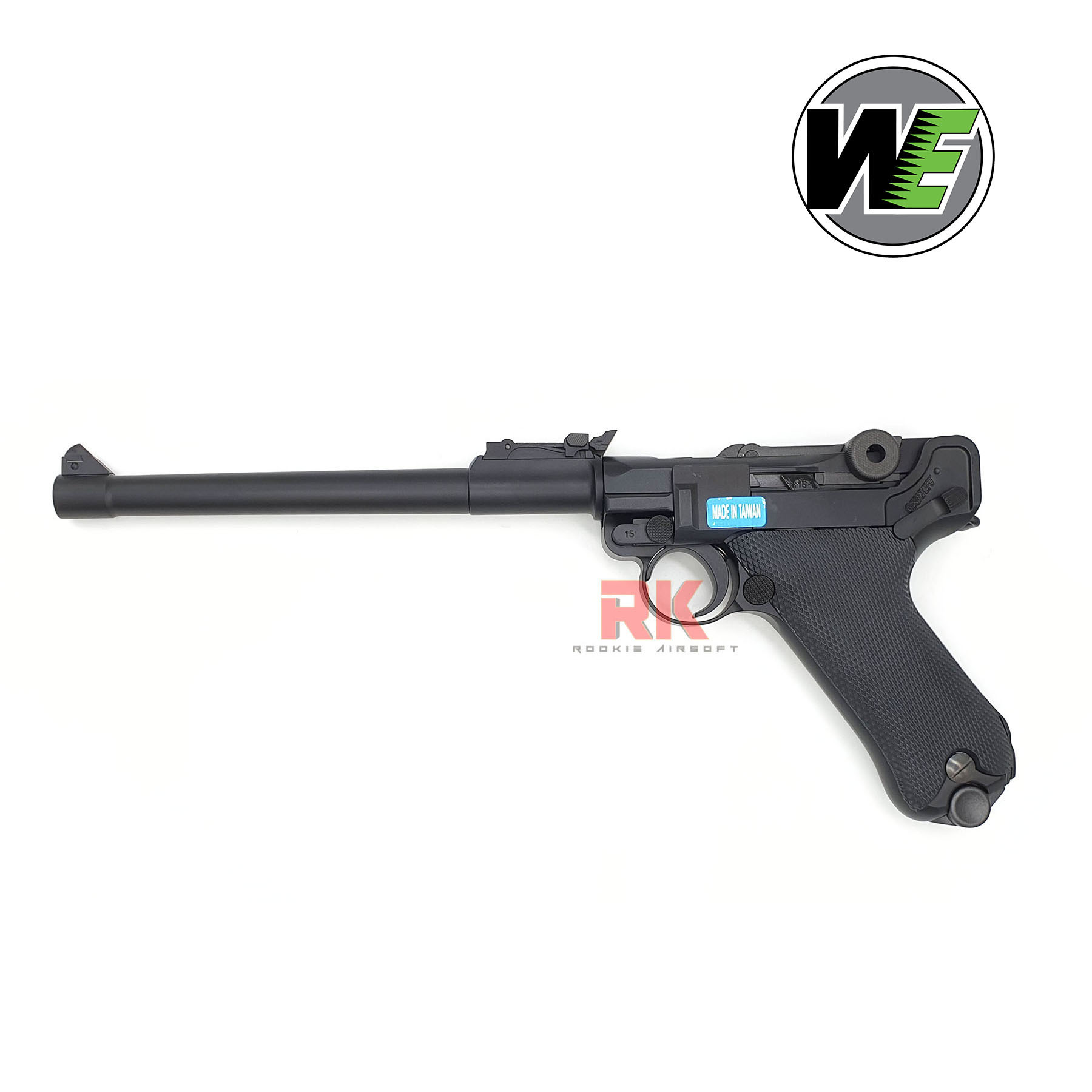 WE Luger P08 8 นิ้ว GBB - Black